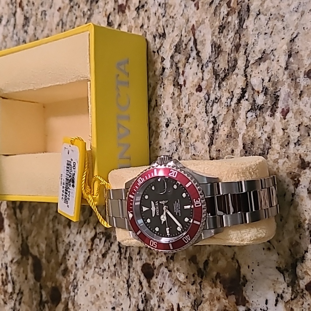 NWT Invicta Pro Diver Collection 40mm automatic watch with Coin Edge Stainless - Picture 4 of 8